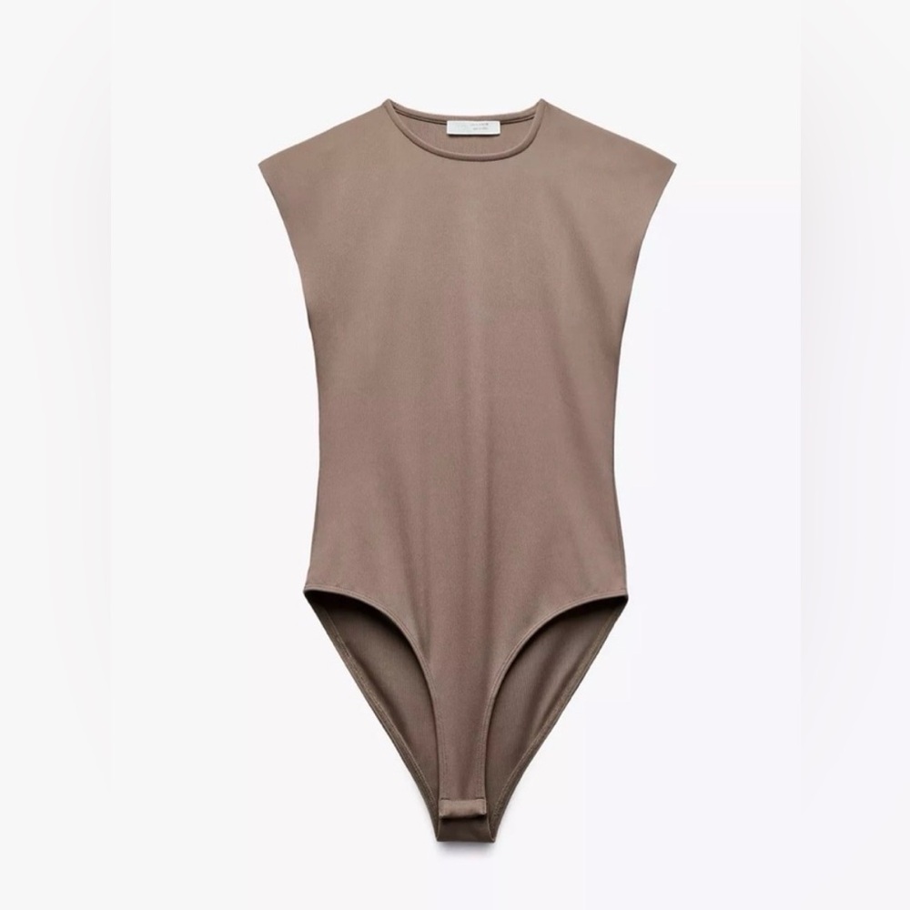 Zara Kids Taupe Bodysuit